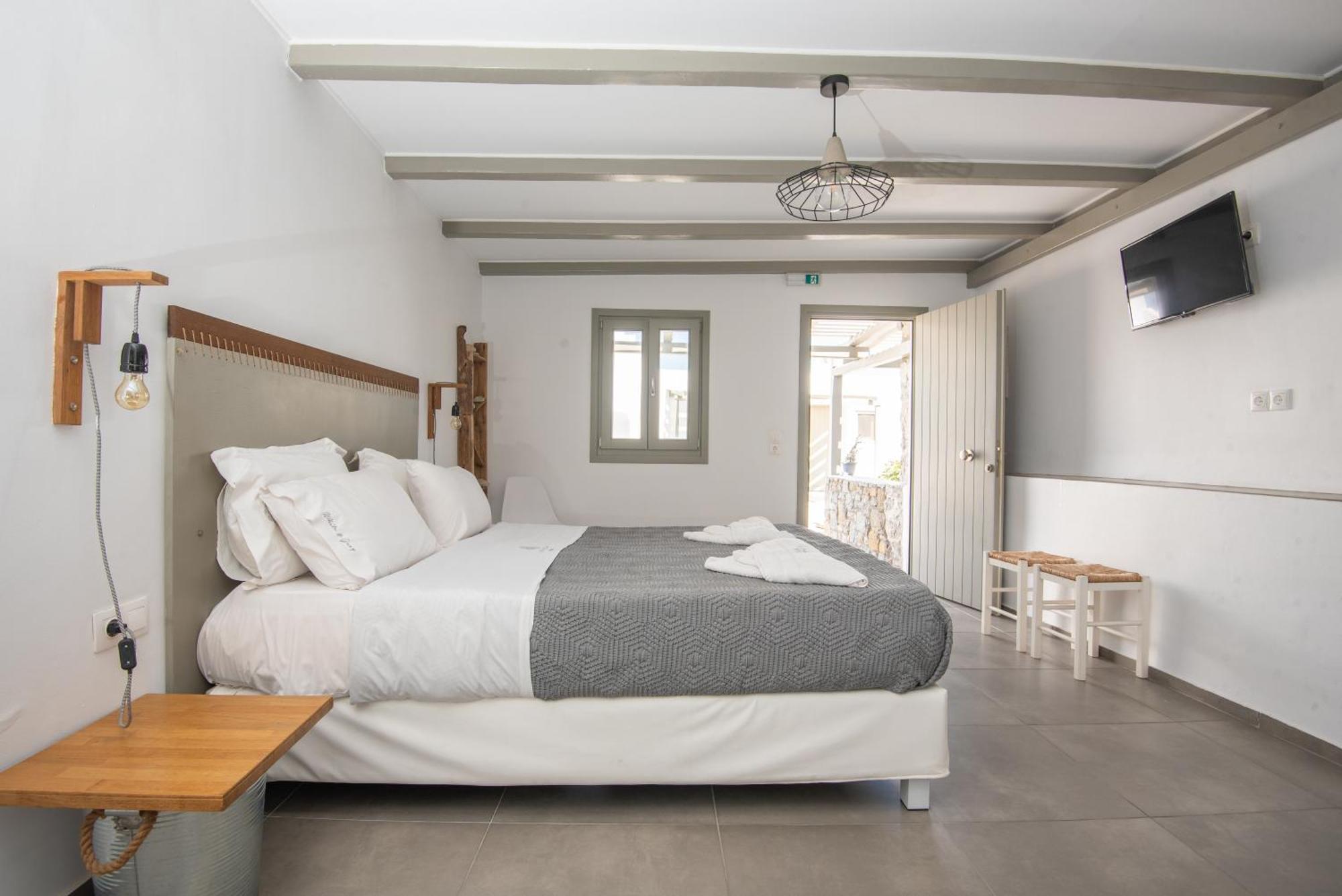 White And Grey Apartman Mykonos Town Kültér fotó