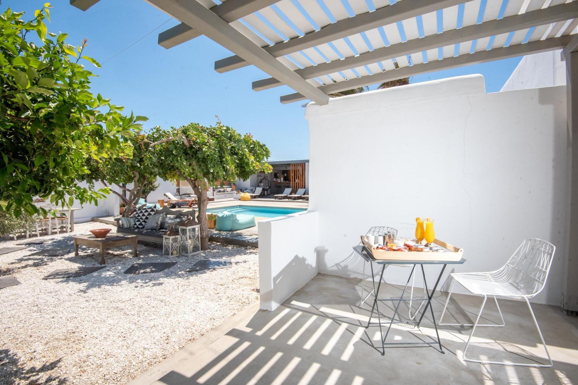 White And Grey Apartman Mykonos Town Kültér fotó