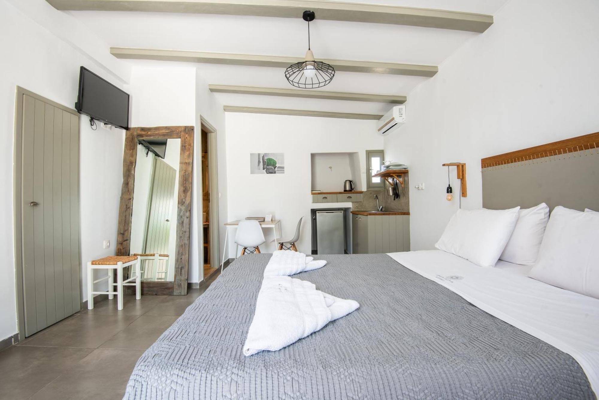 White And Grey Apartman Mykonos Town Kültér fotó