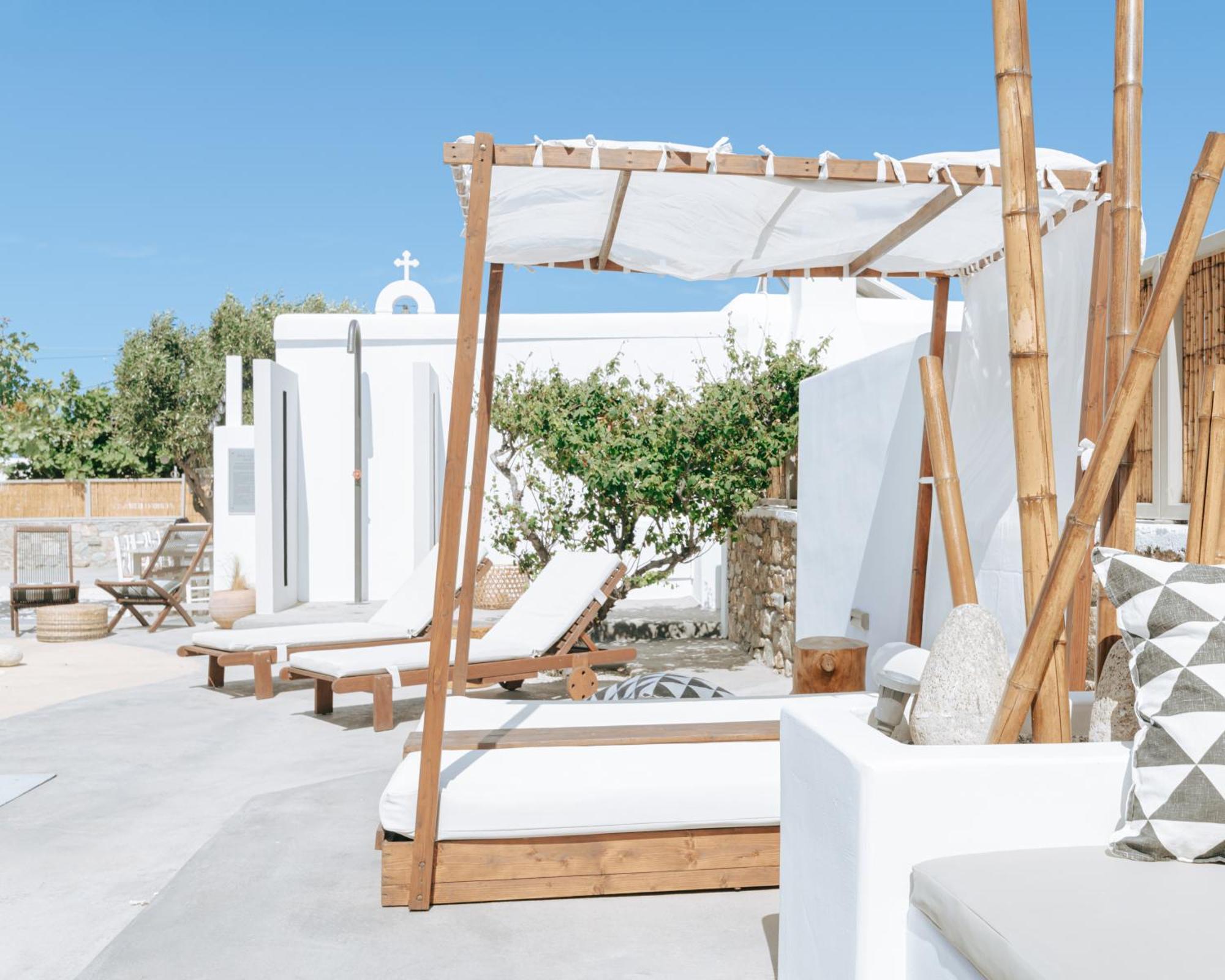 White And Grey Apartman Mykonos Town Kültér fotó